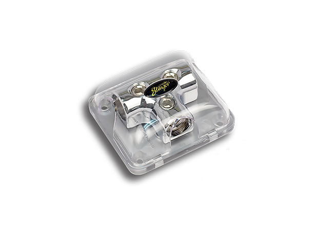 Stinger - SPD512 Splittblokk "T" 3x50mm², krom 